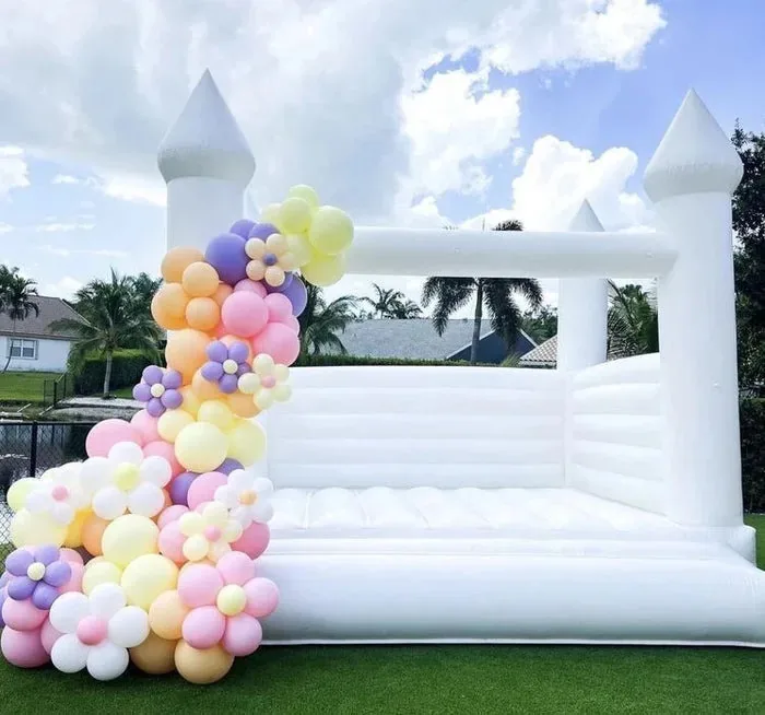 Castillo Inflable Blanco
