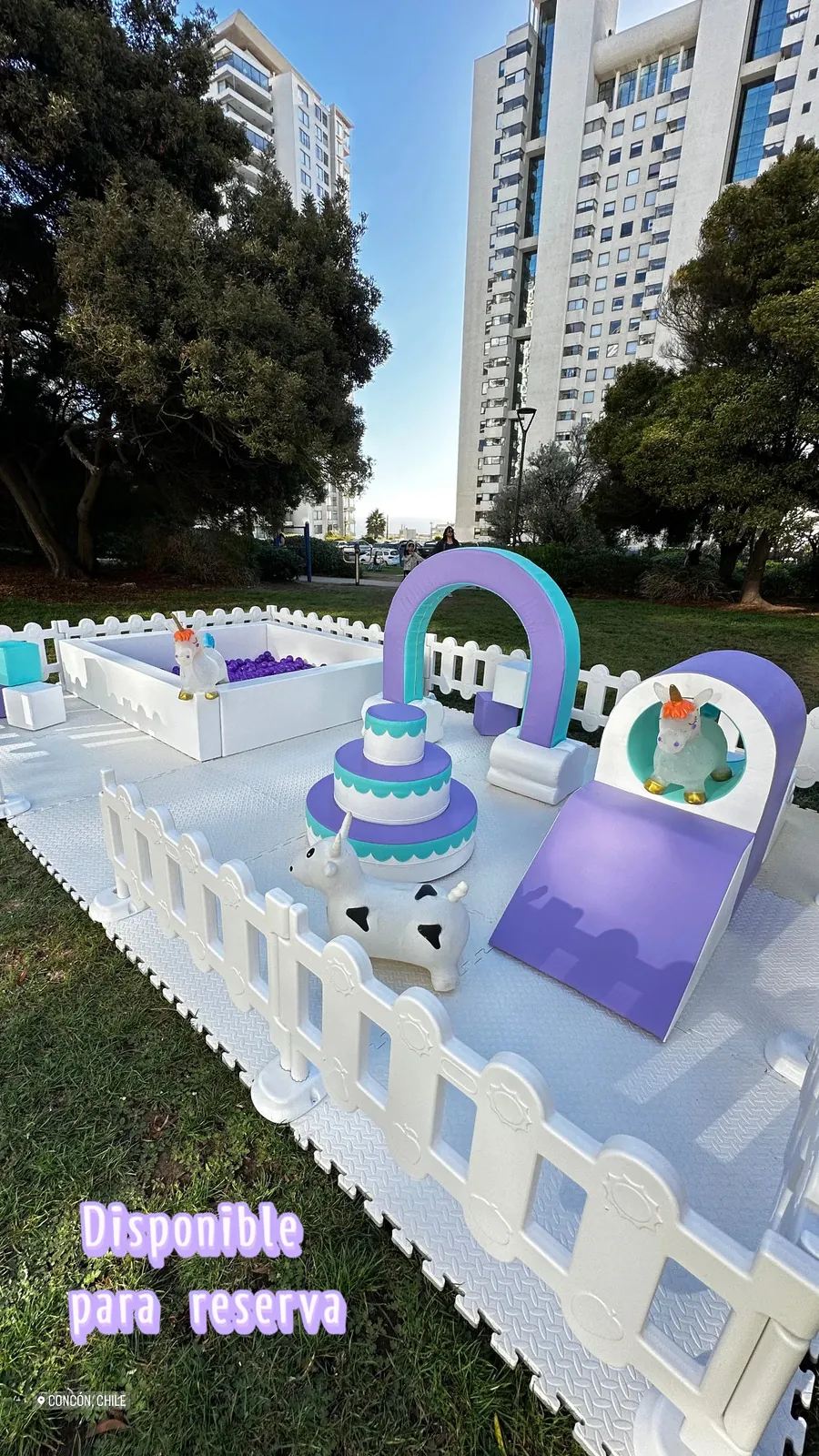 Sets temáticos de soft play para fiestas infantiles